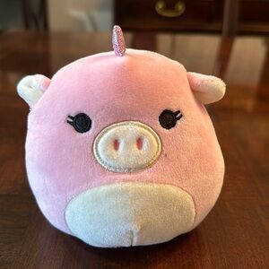 Kelly Toys Squishmallows 4.5” Zoe the Unicorn Pink Plush Toy